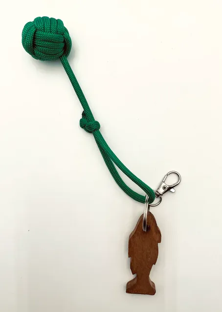 Porte-clef vert